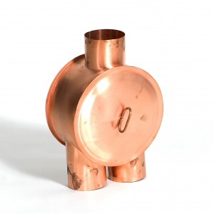 Regenwasserverteiler rund Ã¢â‚¬â€œ Auslauf gerade